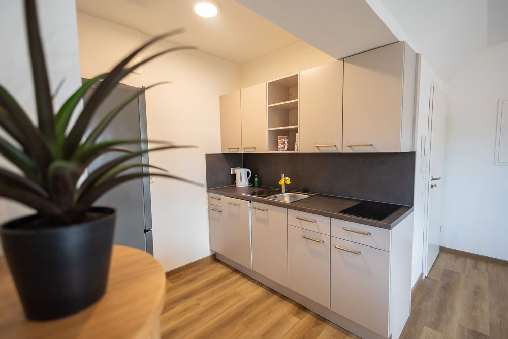 Küchenzeile in der Ferienwohnung